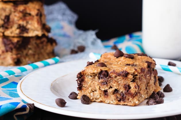 Peanut Butter Banana Oatmeal Bars Photo