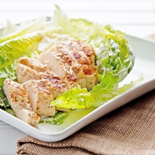 Chicken caesar salad photo
