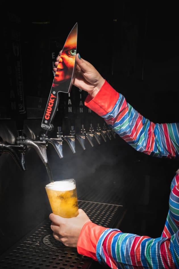 Elysian Brewing Chucky Pumpkin Beer Picture