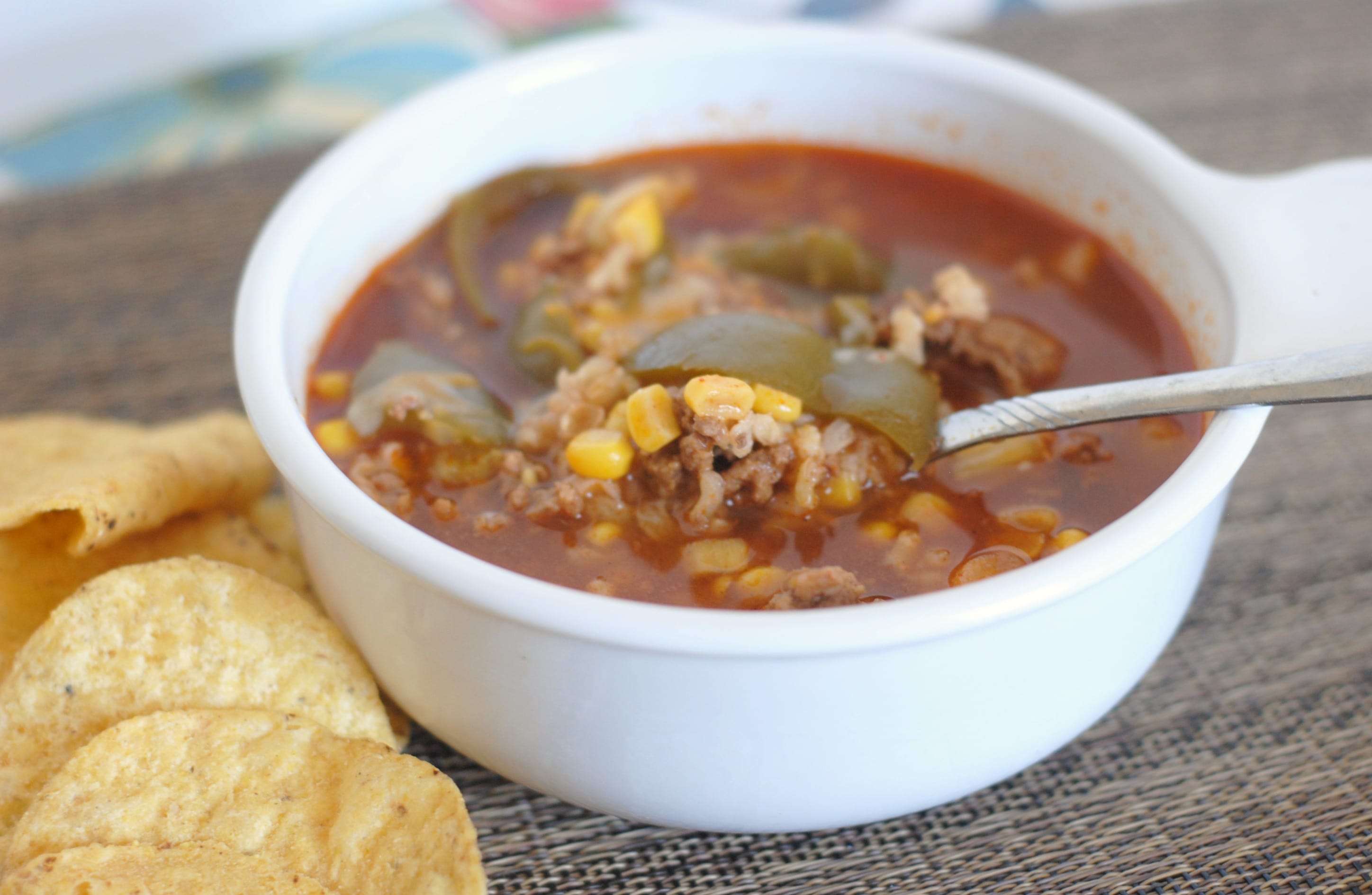 Slow Cooker Stuffed Pepper Soup Recipe