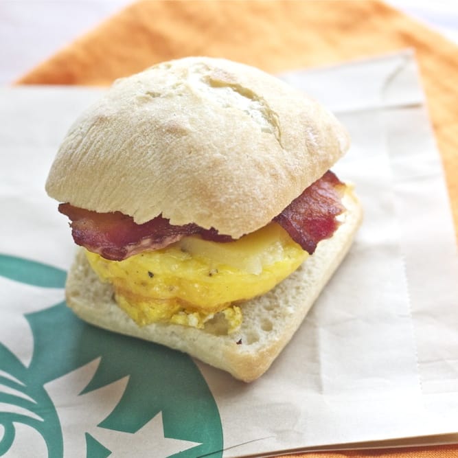 Toaster Oven Breakfast Sandwich