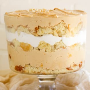 No bake peanut butter pie trifle photo