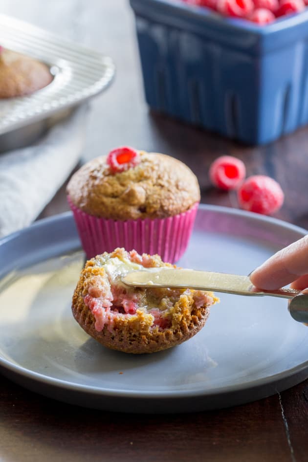 Raspberry Bran Muffins Pic