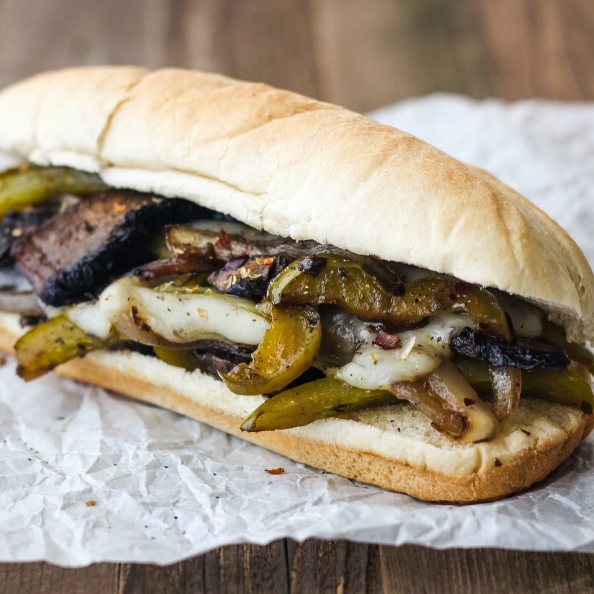 Portobello Mushroom Sandwich Recipe Food Fanatic