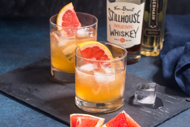 Grapefruit Whiskey Sour Photo