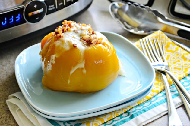 Slow Cooker Stuffed Peppers with Beef Photo