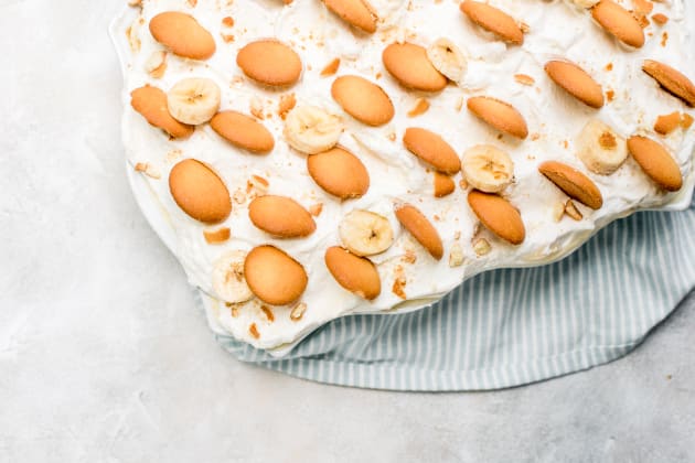 Banana Pudding Poke Cake Photo