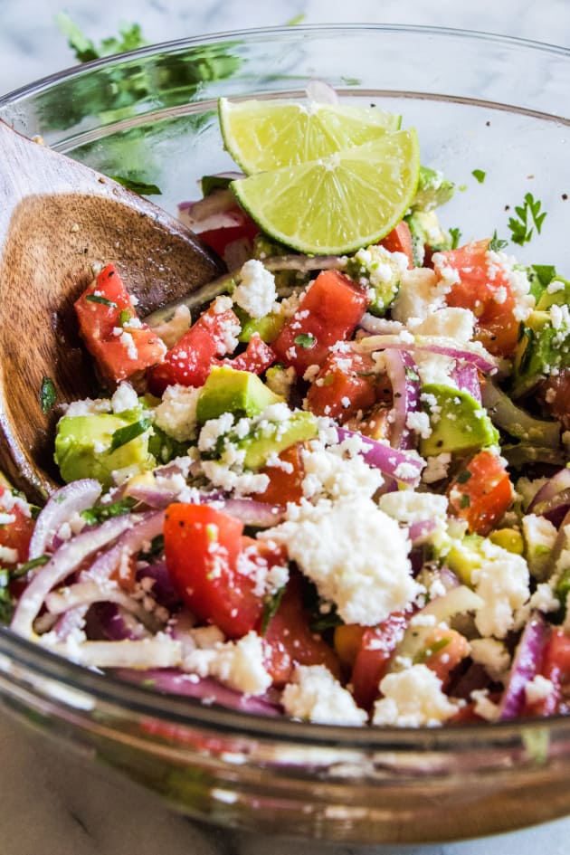 Cilantro Tomato Avocado Salad Picture