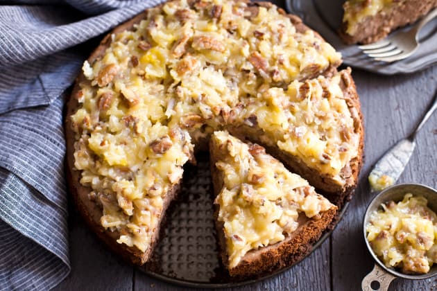 German Chocolate Cheesecake Photo