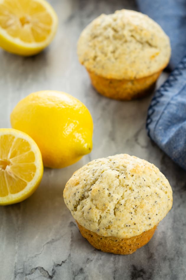 Lemon Poppy Seed Muffins Recipe - Food Fanatic