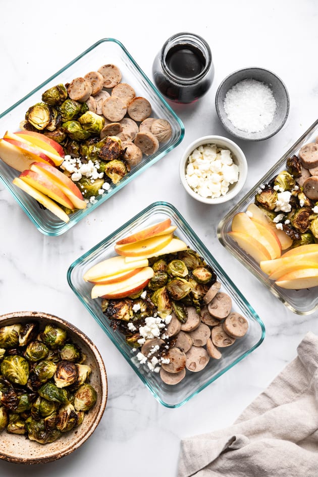 Roasted Brussels Sprouts Bowls Image
