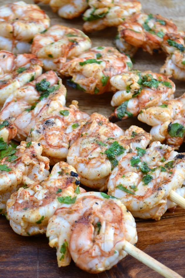 Cilantro Lime Grilled Shrimp Pic
