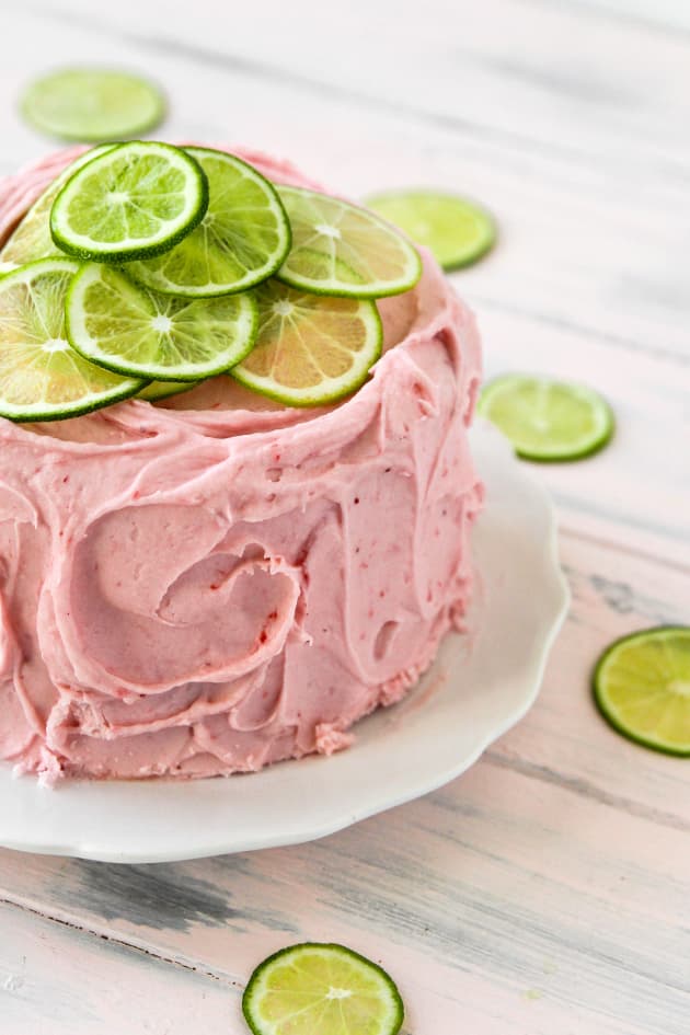Strawberry Limeade Cake Pic
