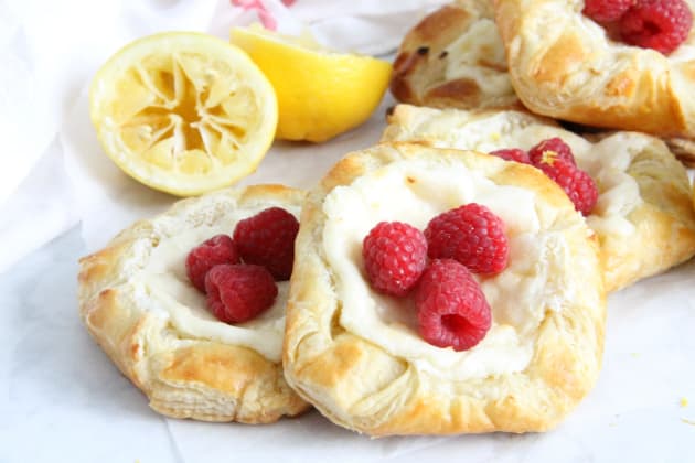 Lemon Raspberry Danish Photo
