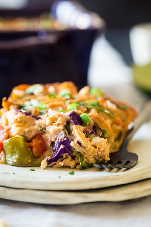 Thai Chicken Cauliflower Casserole Image