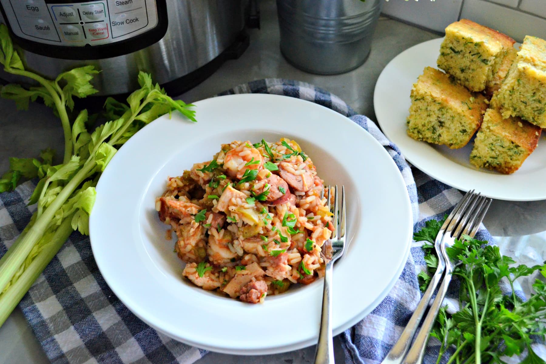 Chicken and sausage jambalaya instant online pot