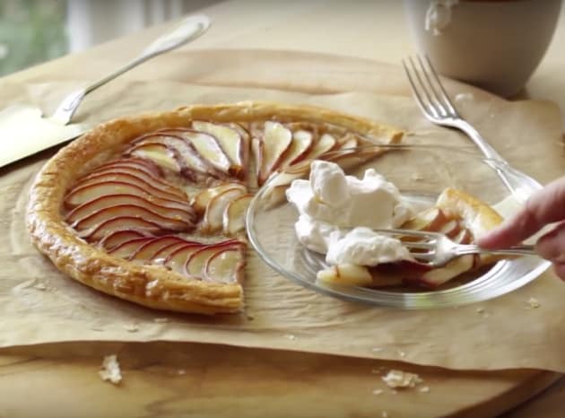 Easy Pear Tart