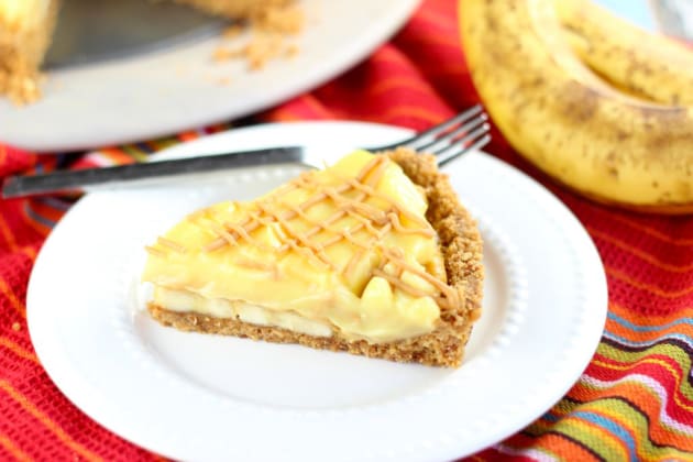 Peanut Butter Banana Pudding Tart Photo
