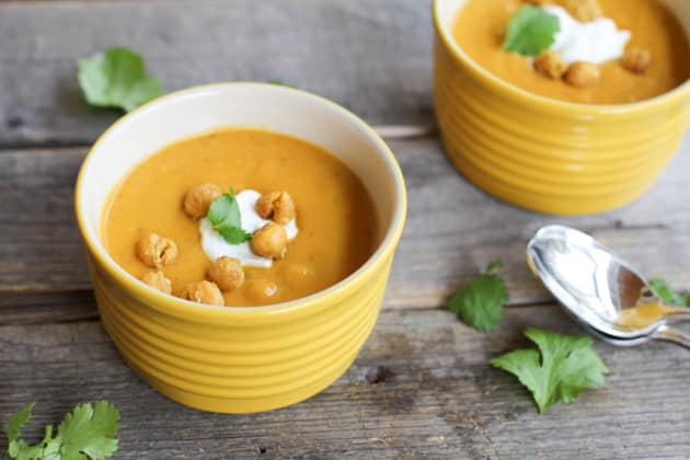 Sweet Potato Coconut Curry Soup Photo