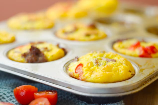 File 2 Gluten Free Sweet Potato & Sausage Egg Cups