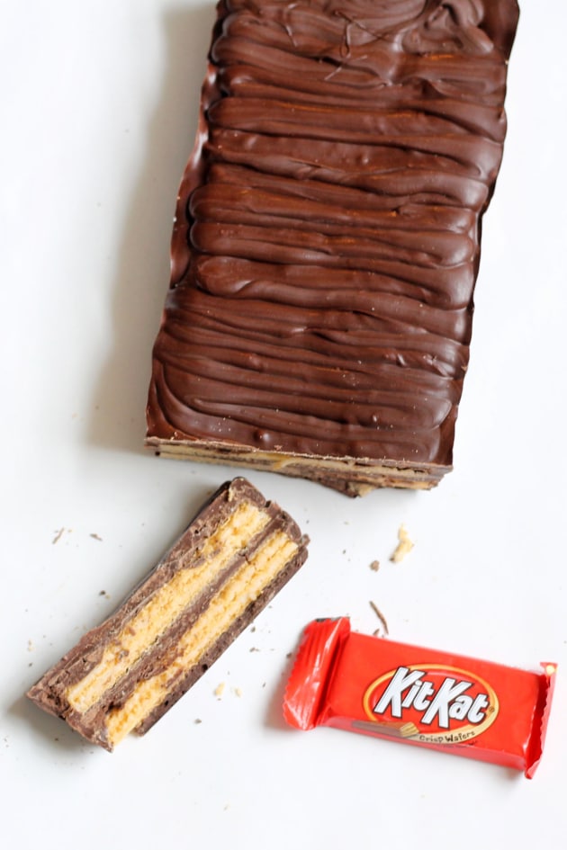 Homemade Kit Kat Bars Pic
