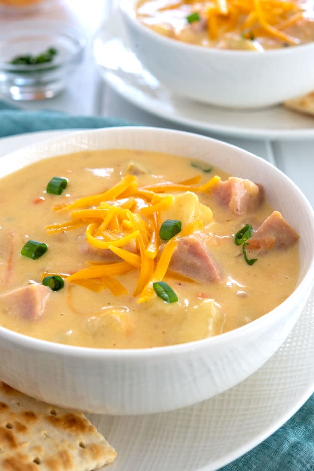 Ham and Cheese Soup Image Food Fanatic
