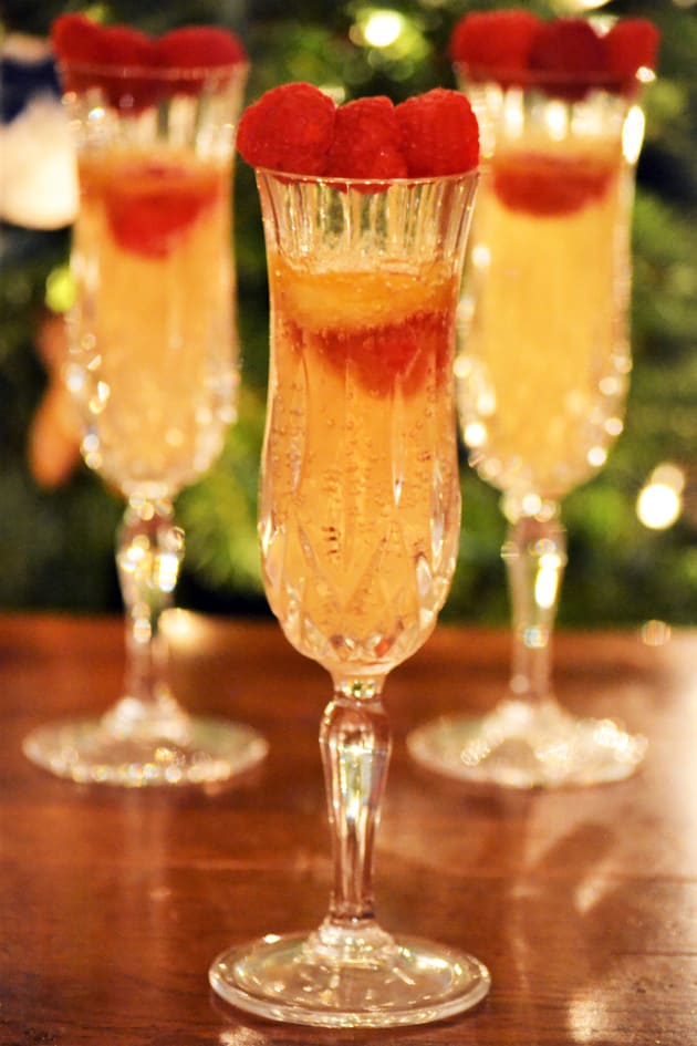Raspberry Mango Bellini Image