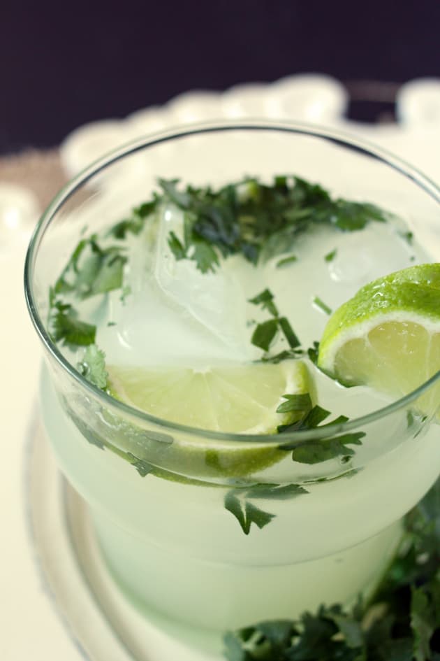 Cilantro Vodka Limeade Fresh And Fine Food Fanatic 0617