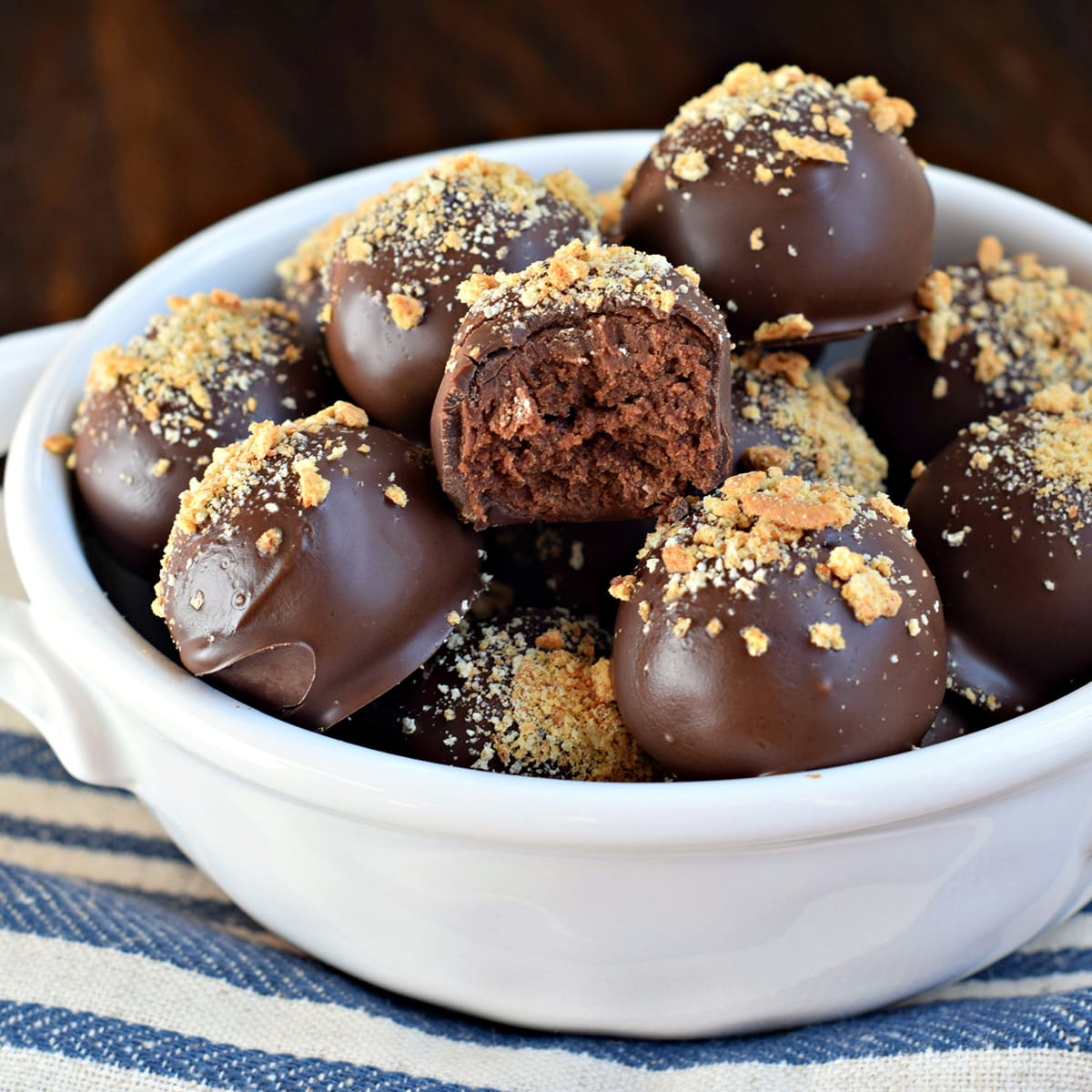 Easy chocolate deals truffles