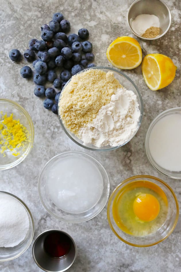 Gluten Free Lemon Blueberry Muffin Tops Picture