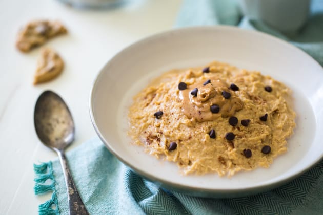 Vegan Peanut Butter Chocolate Chip Cookie Dough Breakfast Bowl Photo