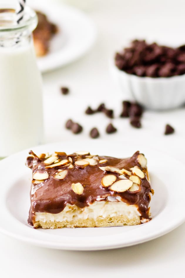 Almond Joy Cream Pie Bars Picture