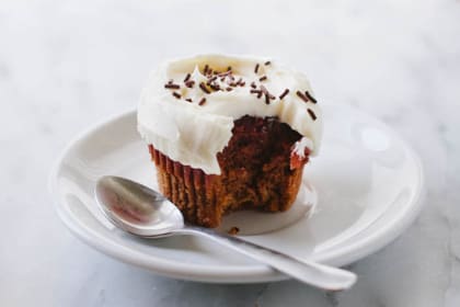 Vegan Red Velvet Cupcakes for Two