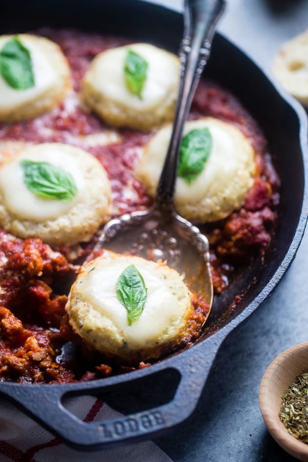Cauliflower Caprese Skillet Pic