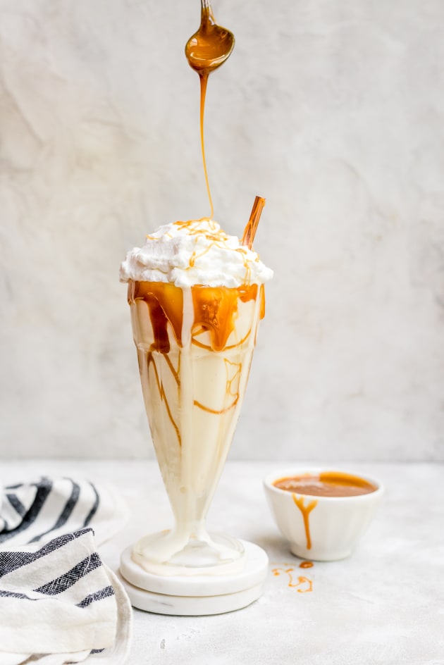 Salted Caramel Milkshake Picture