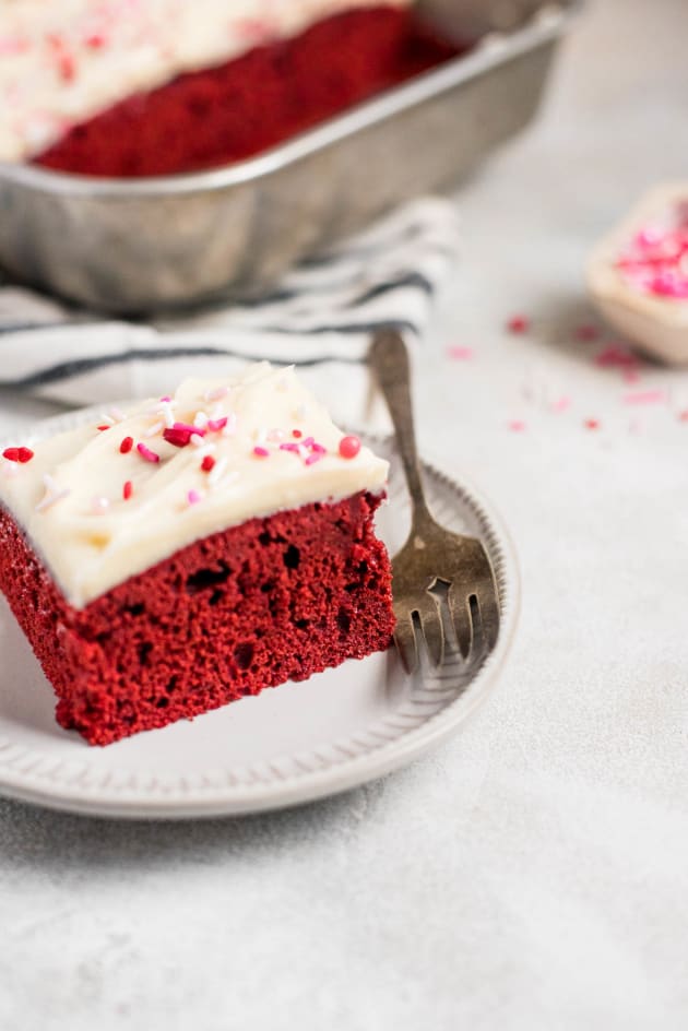 Red Velvet Sheet Cake Picture