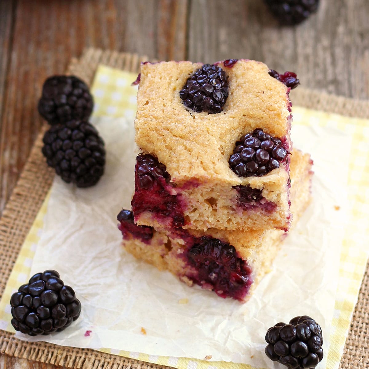 Lemon Blackberry Baked Pancake Recipe - Food Fanatic