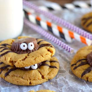 Spider cookies photo