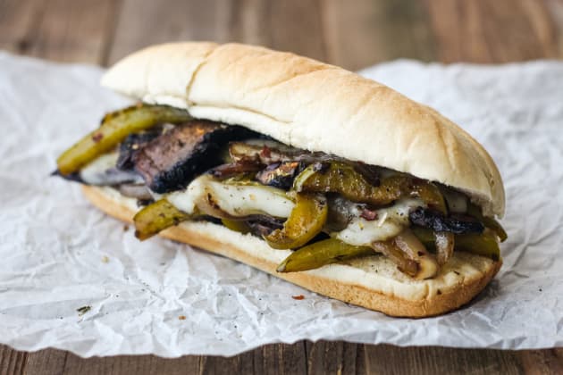 Portobello Mushroom Sandwich Photo