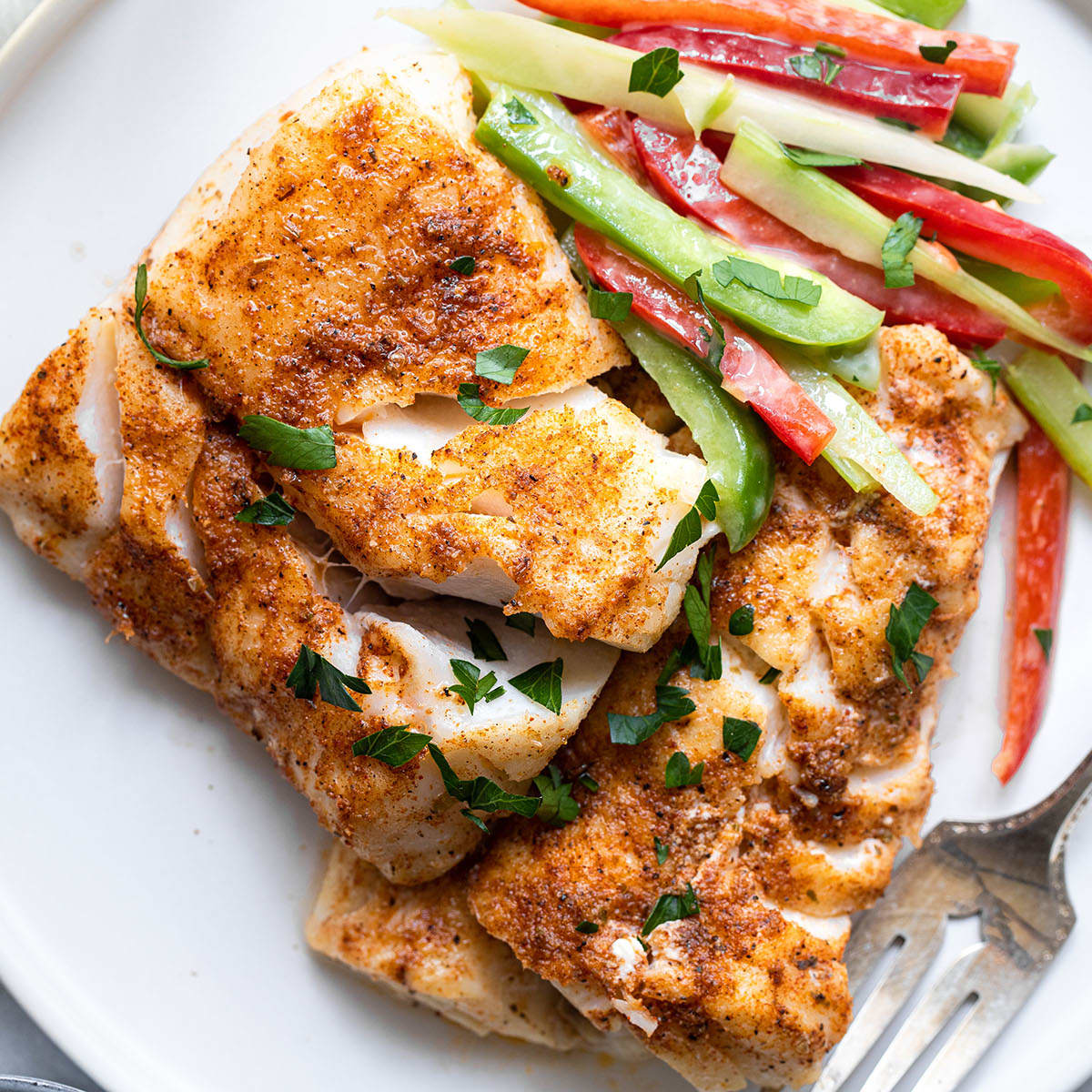 Cajun Grilled Cod Recipe - Food Fanatic