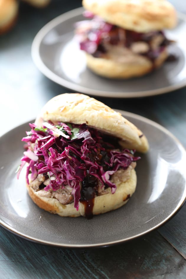 Asian BBQ Pork Sandwiches Image