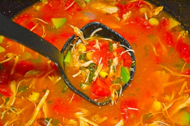 Mexican Chicken Soup Picture