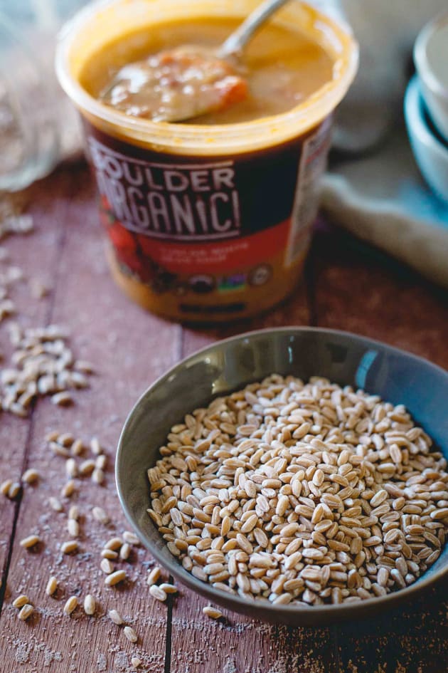 Tuscan White Bean Farro Risotto Picture