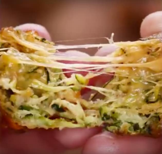Cheesy Zucchini Tots
