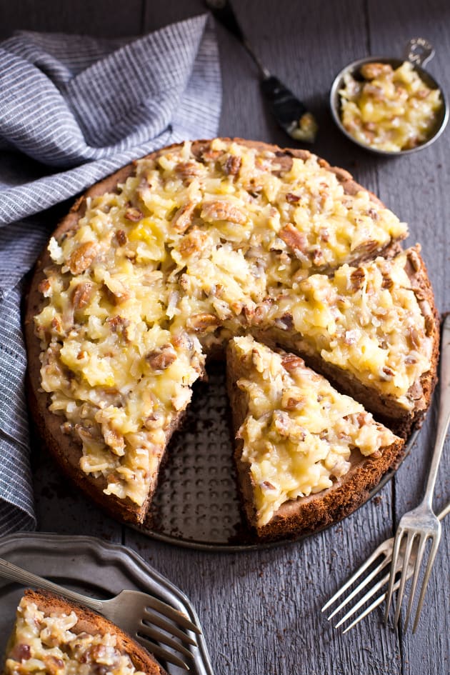 German Chocolate Cheesecake Image