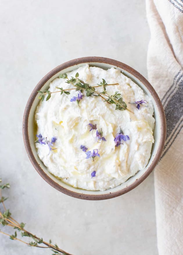Whipped Goat Cheese Dip Recipe Photo