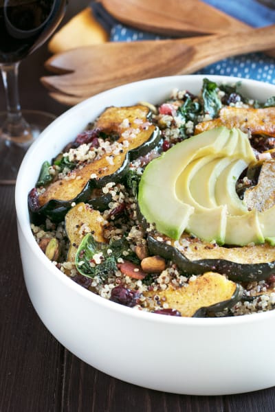 File 4 Harvest Acorn Squash Quinoa Salad