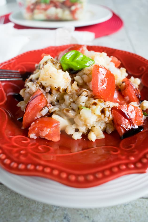 Cauliflower Rice Caprese Pic