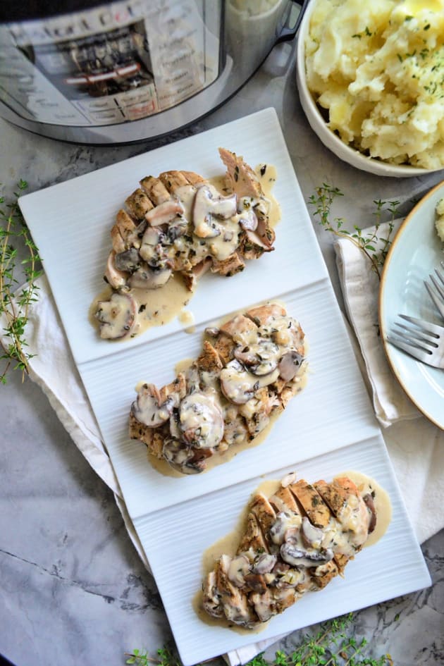 Instant Pot Turkey Tenderloin with Mushroom Gravy Recipe Food Fanatic