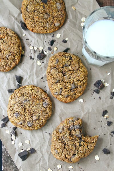 Gluten Free Oatmeal Chocolate Chip Cookies Recipe - Food Fanatic